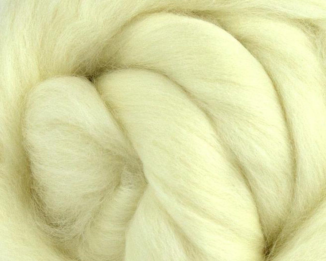 Undyed Wool Fiber