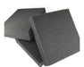 4" x 4" High quality dense charcoal foam felting pad - 50 Pack - Cupid Falls Farm