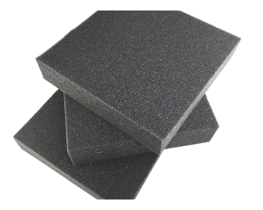4" x 4" High quality dense charcoal foam felting pad - 12 Pack - Cupid Falls Farm