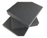 4" x 4" High quality dense charcoal foam felting pad - 50 Pack - Cupid Falls Farm