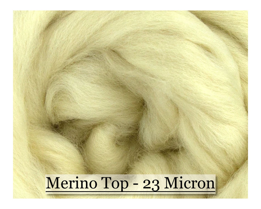 Merino Top - 23 micron - 8oz - Cupid Falls Farm
