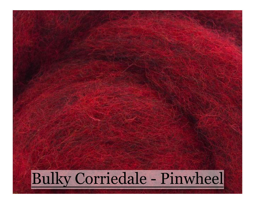 Pinwheel - Bulky Corriedale Wool - 8oz - Cupid Falls Farm