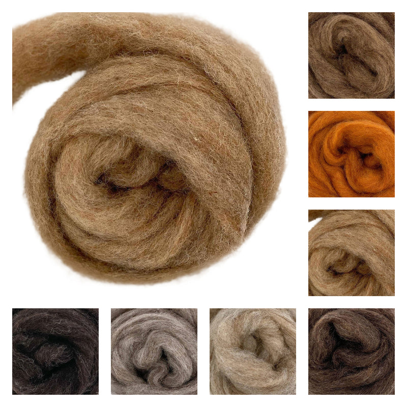 Mouse - Bulky Corriedale Wool - Woodland Creatures Series - 16oz