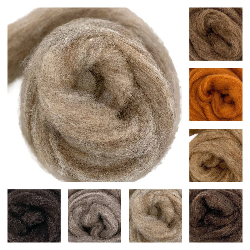 Rabbit - Bulky Corriedale Wool - Woodland Creatures Series - 8oz