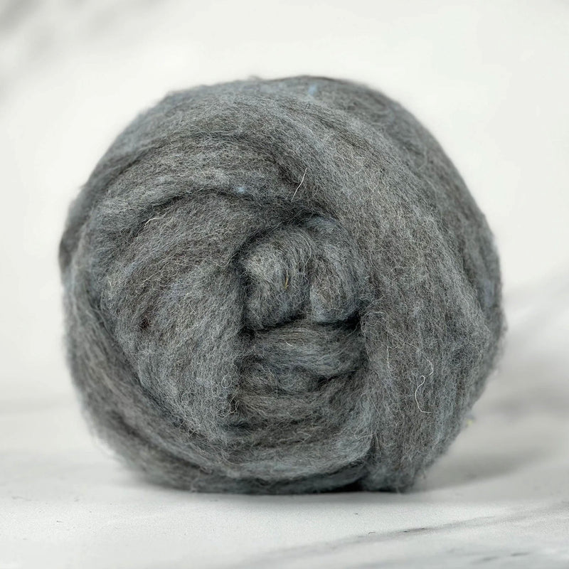 Scottish Loch Blue British Wool Sliver - 8 oz