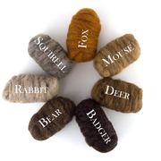 Woodland Series - Bulky Corriedale Wool - The Collection - Cupid Falls Farm