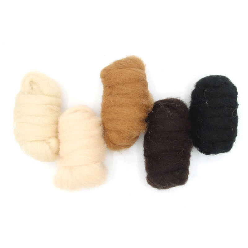 Animal Tones Corriedale Collection - Cupid Falls Farm
