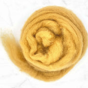 Golden Hound - Pet Palette - Corriedale Wool Sliver - 8oz - Cupid Falls Farm