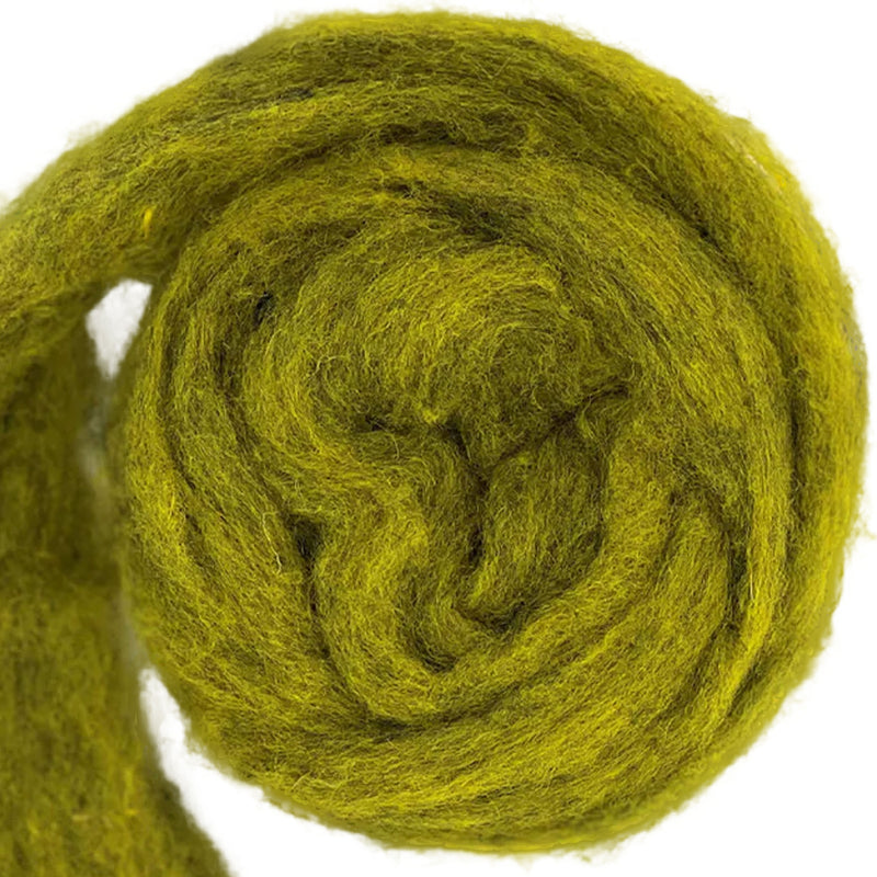 Sunflower - Bulky Corriedale Wool - Galaxy Melange Series - 16oz