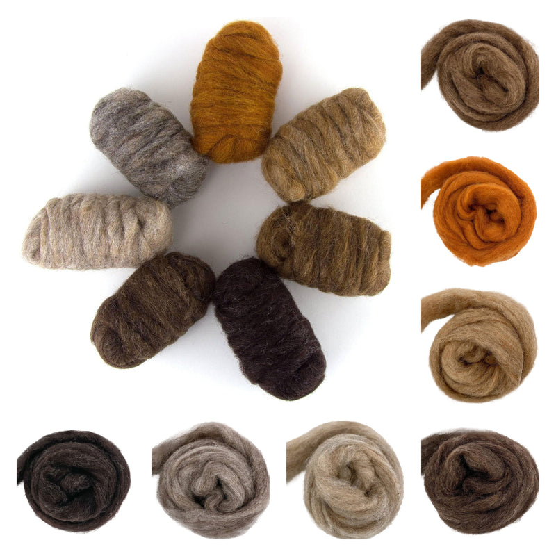 Woodland Creatures Series - Bulky Corriedale Wool - The Collection