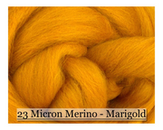 Marigold -  Merino Wool Top - 23 Micron - Cupid Falls Farm