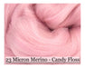 Candy Floss -  Merino Wool Top - 23 Micron - Cupid Falls Farm