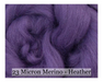 Heather -  Merino Wool Top - 23 Micron - Cupid Falls Farm