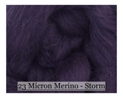 Storm -  Merino Wool Top - 23 Micron - Cupid Falls Farm