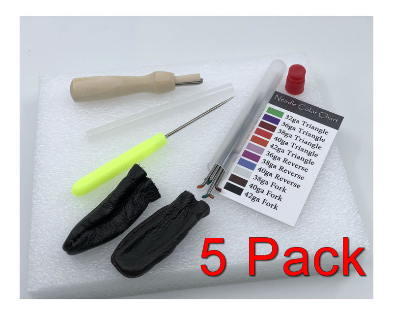 Starter Needle Felting Kit - 5 Pack - Cupid Falls Farm
