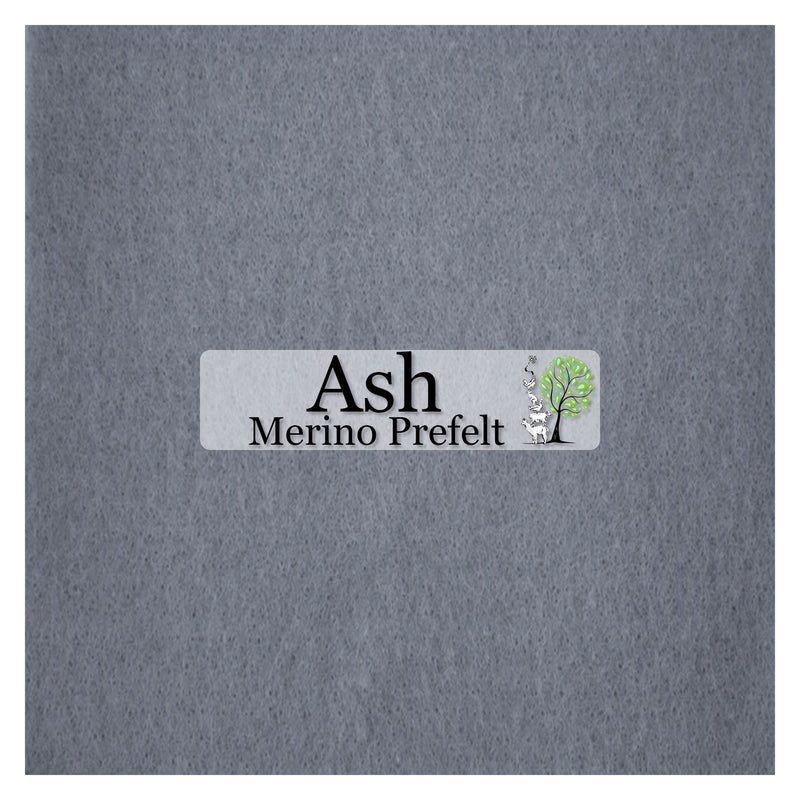 Merino Pre-Felt - Ash - Cupid Falls Farm