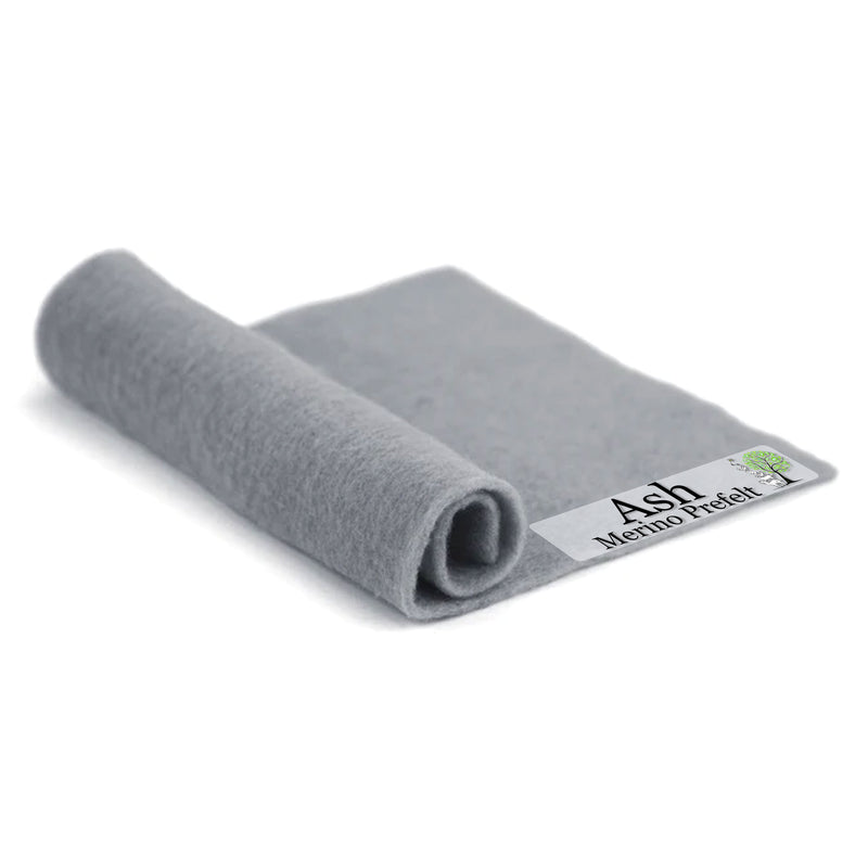 Merino Pre-Felt - Ash - Cupid Falls Farm