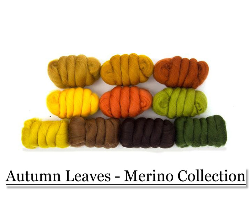 Autumn Leaves Merino Collection - Cupid Falls Farm