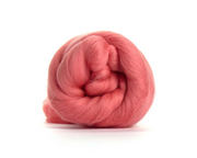 Salmon -  Merino Wool Top - 23 Micron - Cupid Falls Farm