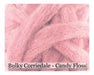 Candy Floss - Corriedale Wool Roving - Corriedale Wool Sliver - 16oz - Cupid Falls Farm