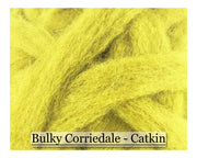 Catkin - Corriedale Wool Roving - Corriedale Wool Sliver - 8oz - Cupid Falls Farm