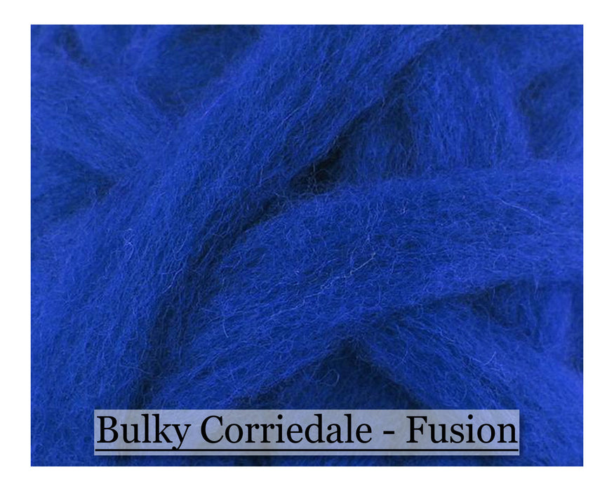 Fusion - Corriedale Wool Roving - Corriedale Wool Sliver - Cupid Falls Farm