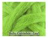 Leaf - Corriedale Wool Roving - Corriedale Wool Sliver - Cupid Falls Farm