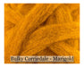 Marigold - Corriedale Wool Roving - Corriedale Wool Sliver - Cupid Falls Farm