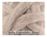 Mink - Corriedale Wool Roving - Corriedale Wool Sliver - Cupid Falls Farm