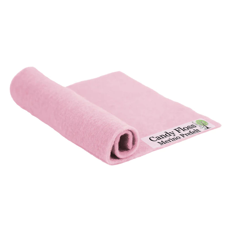 Merino Pre-Felt - Candy Floss - Cupid Falls Farm