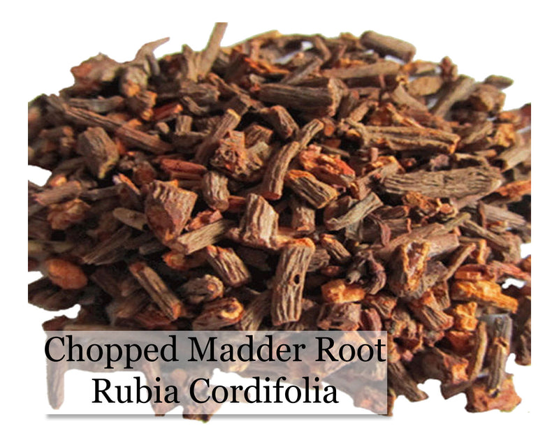 Madder Root - Chopped - 16 oz - Wholesale - Cupid Falls Farm
