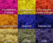 Black - Wool Slubs - Hand Dyed- 1 Ounce - Cupid Falls Farm