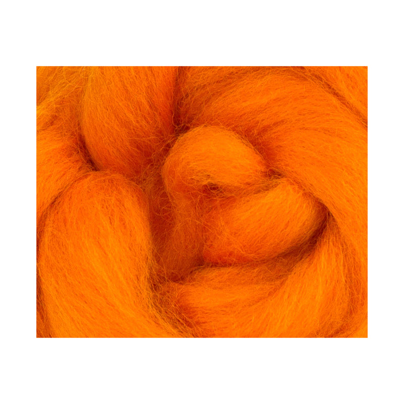 Clementine - Corriedale Wool Top - Cupid Falls Farm