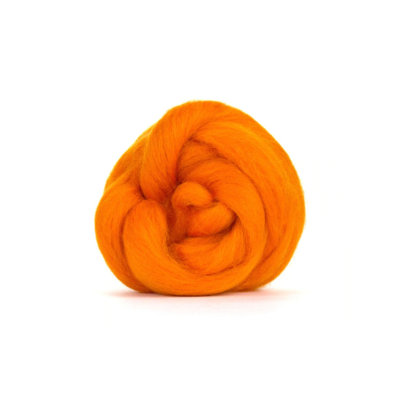 Clementine - Corriedale Wool Top - Cupid Falls Farm