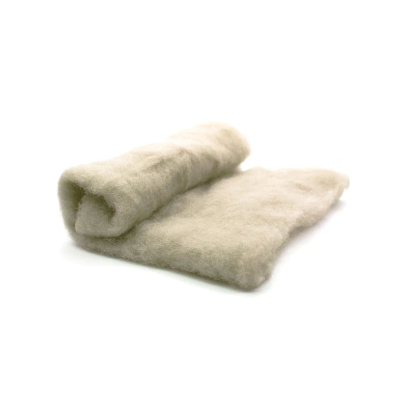 Dorset Horn Batt - Natural White- 200 grams - Cupid Falls Farm