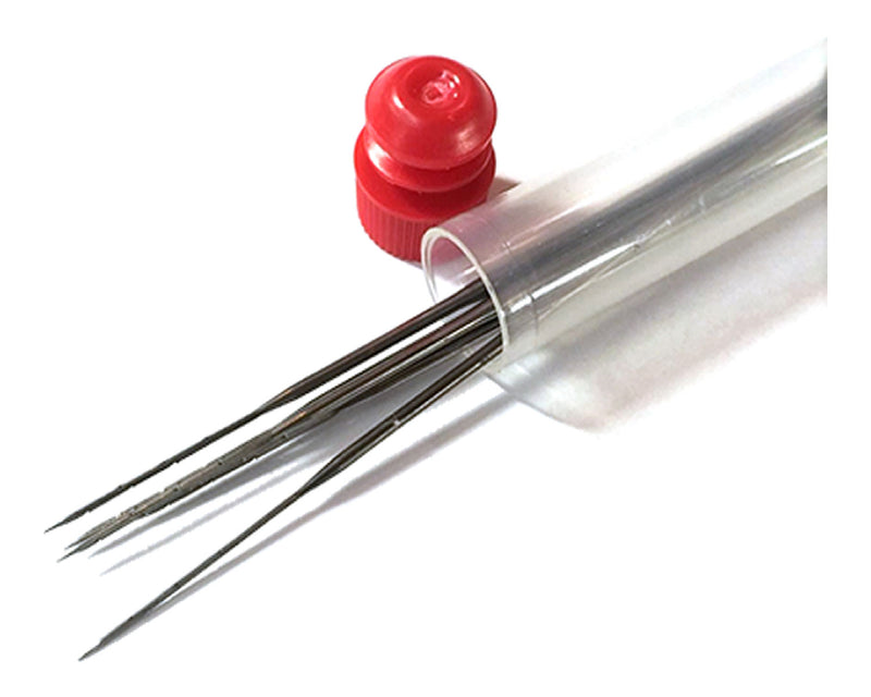 Felting Needle Storage Tube with Cap - 25 Pack - Cupid Falls Farm