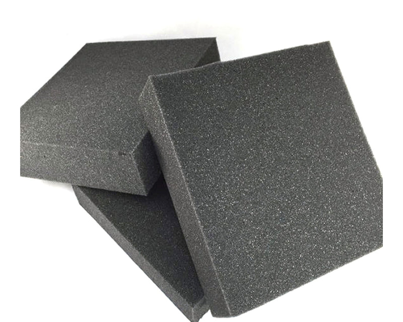 4" x 4" High quality dense charcoal foam felting pad - 12 Pack - Cupid Falls Farm