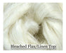 Flax Linen Top - 1, 2 or 4 oz - Cupid Falls Farm