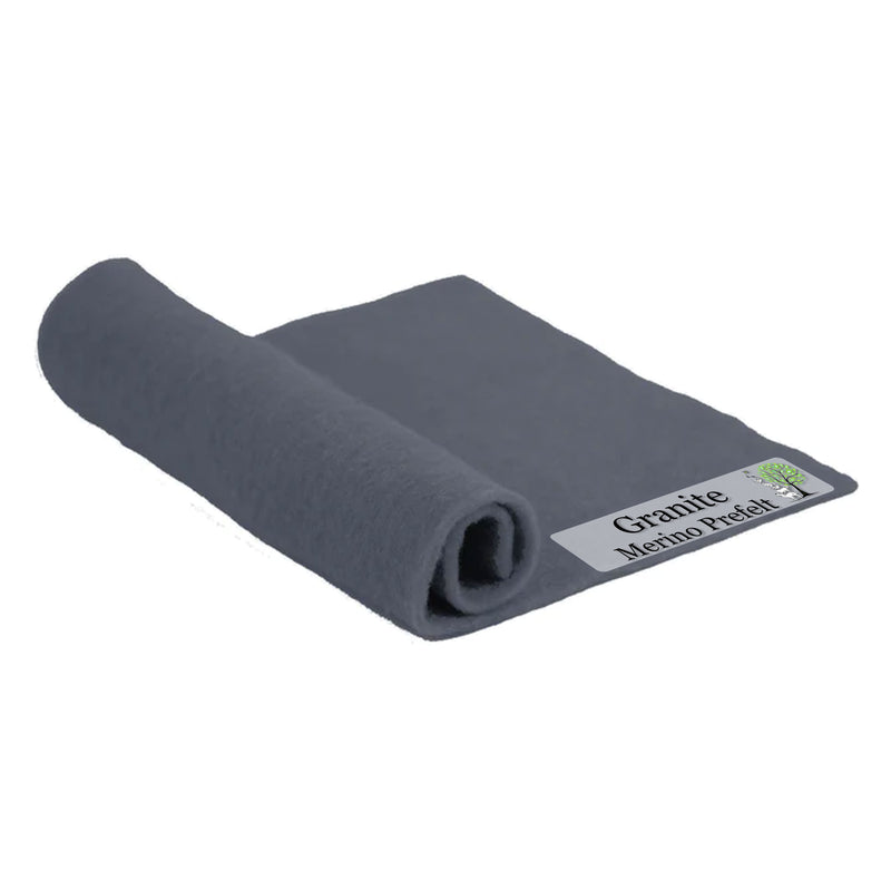 Merino Pre-Felt - Granite - Cupid Falls Farm