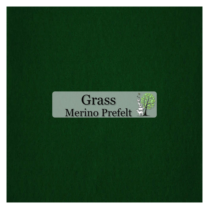 Merino Pre-Felt - Grass - Cupid Falls Farm