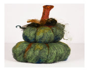 Green Pumpkin Needle Felting Kit - Cupid Falls Farm