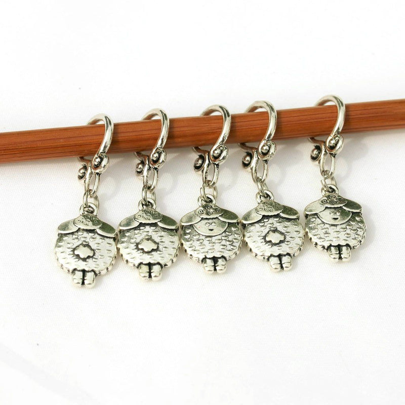 Cute Fat Sheep Stitch Markers - Cupid Falls Farm