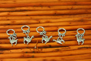 Llama Stitch Markers - Cupid Falls Farm