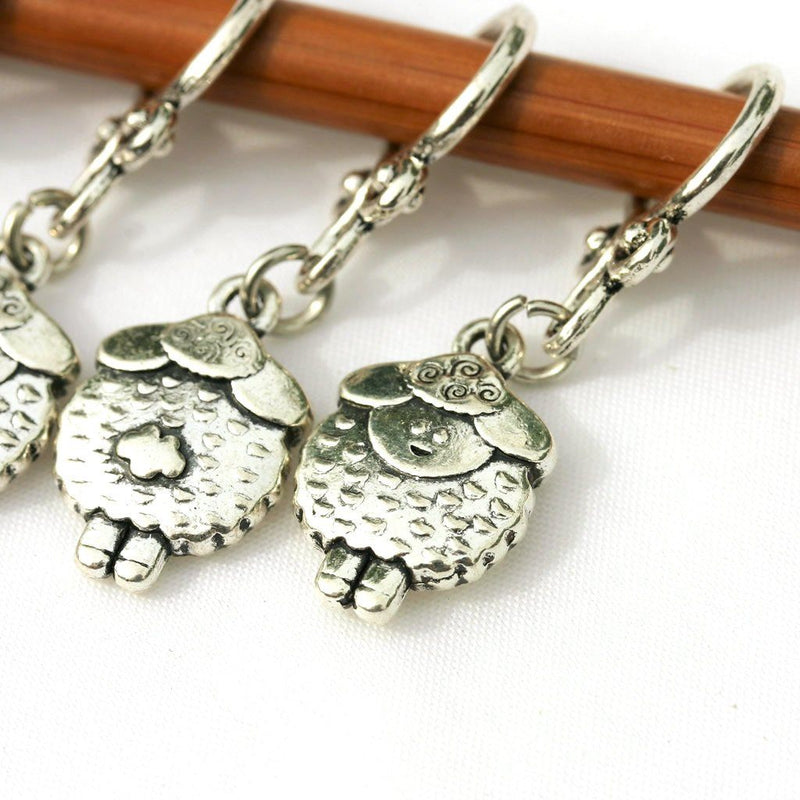 Cute Fat Sheep Stitch Markers - Cupid Falls Farm