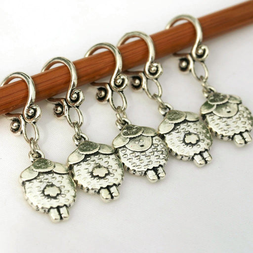 Cute Fat Sheep Stitch Markers - Cupid Falls Farm