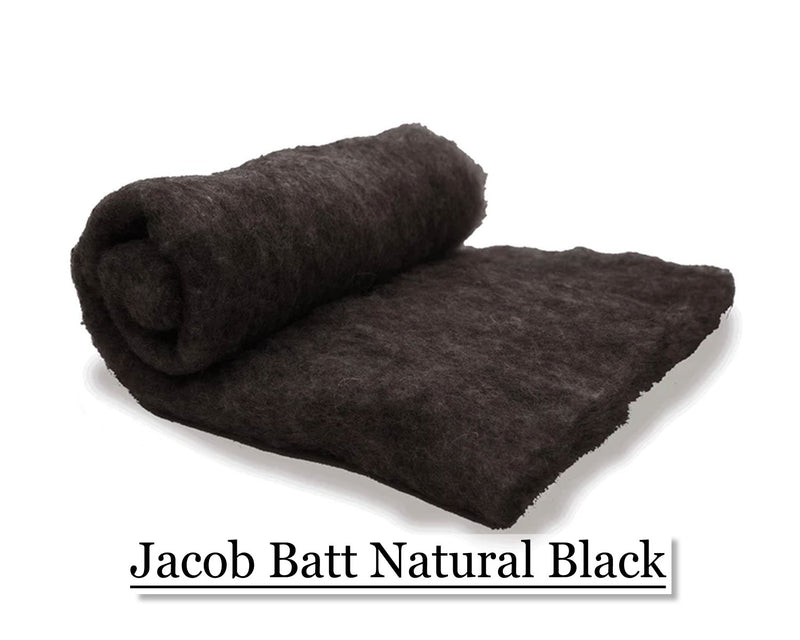 Jacob Batt - Natural Black - 200 grams - Cupid Falls Farm