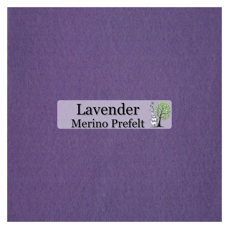 Merino Pre-Felt - Lavender - Cupid Falls Farm