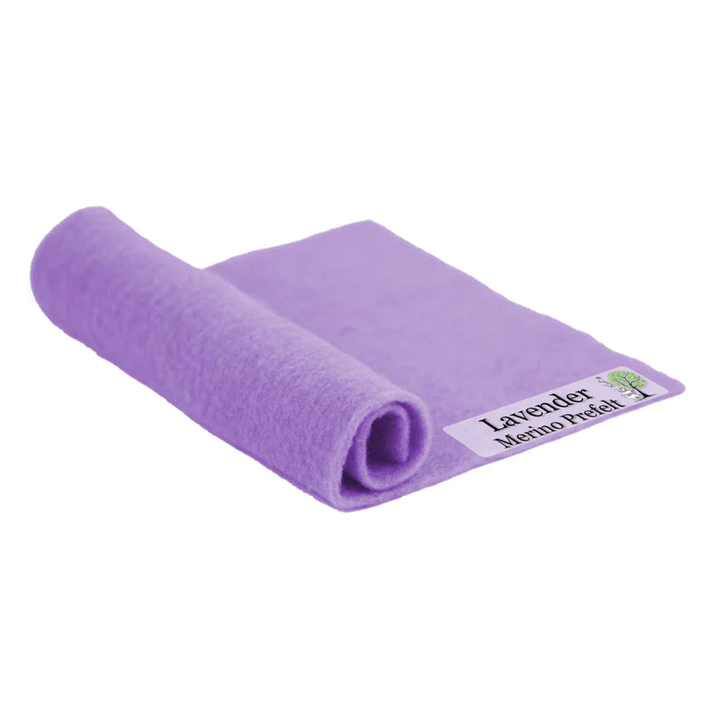 Merino Pre-Felt - Lavender - Cupid Falls Farm