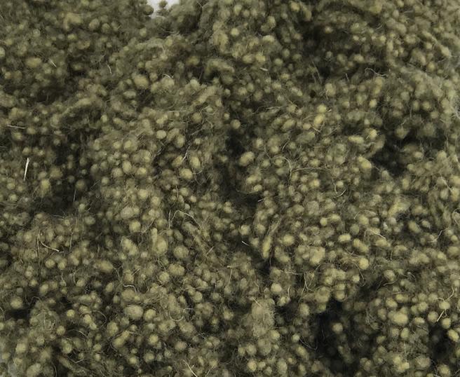 Hand Dyed Wool Nepps - Lichen - Cupid Falls Farm