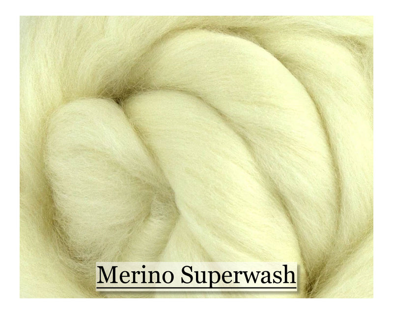 23 Micron Merino Superwash Top - 8oz - Cupid Falls Farm